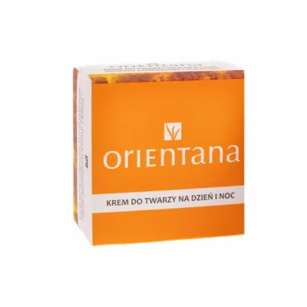 Krem do Twarzy Drzewo Sandałowe i Kurkuma 50 g Orientana