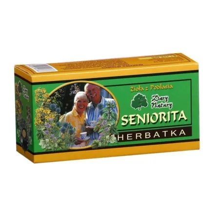 Herbatka Seniorita Eko 20X2 G - Dary Natury