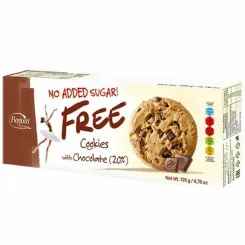 Ciasteczka z 20% Czekolady Bez Dodatku Cukru 135 g - Bogutti