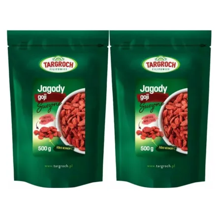 2 x Jagody Goji Suszone 500 g - Targroch