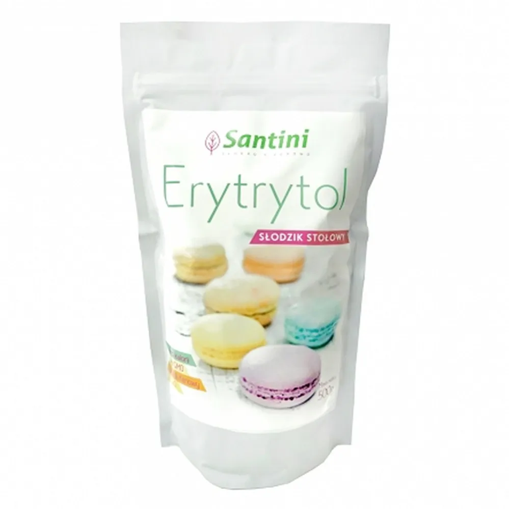 Erytrytol Słodzik Stołowy 500 g Francja Santini