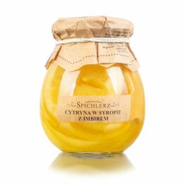 Cytryna w Syropie z Imbirem 260 g (110 g) - Spichlerz