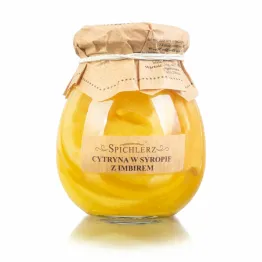 Cytryna w Syropie z Imbirem 260 g (110 g) - Spichlerz