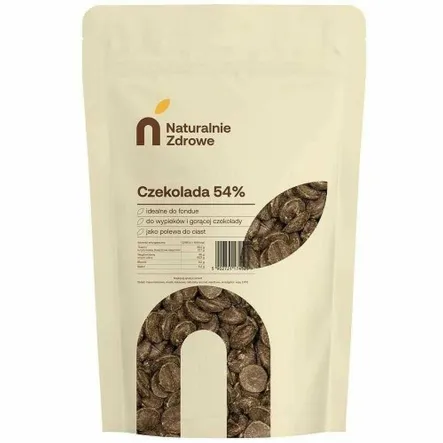 Czekolada do Fontann 54% 500 g - Naturalnie Zdrowe