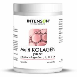 Multi Kolagen Pure (5 Typów Kolagenów) Proszek 300 g - Intenson