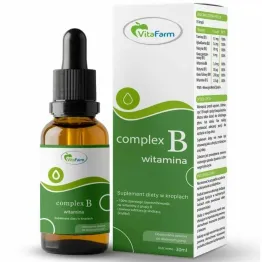 Witamina B Complex Krople 30 ml - Vitafarm