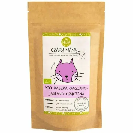 Kaszka Owsiano - Jaglano - Gryczana Bez Dodatku Cukru Bio 200 g - Helpa