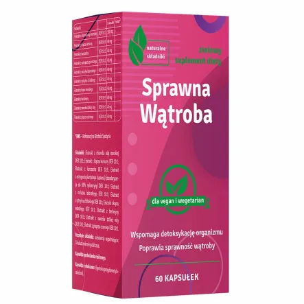 Kapsułki Na Sprawną Wątrobę 60 Sztuk - Pasolek