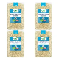 4 x Kasza Gryczana Niepalona Bezglutenowa Bio 2 kg - Bio Planet