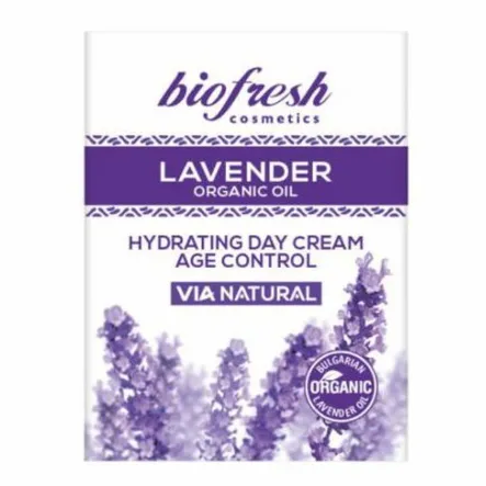 Krem Przeciwzmarszczkowy Nawilżający na Dzień ORGANICZNA LAWENDA 50 ml - Bio Fresh