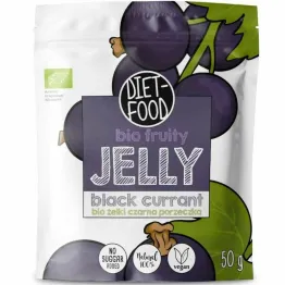 Żelki Czarna Porzeczka BIO 50 g - Diet Food