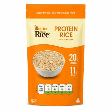 Zamiennik Proteinowy dla Ryżu z Błonnikiem Roślinnym 500 g Better Than Rice