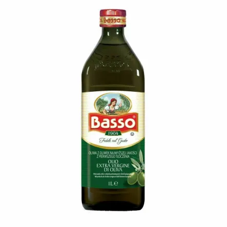 Oliwa z Oliwek Extra Vergine 1 l - Basso