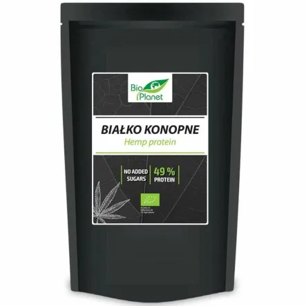 Białko Konopne w Proszku Bio 500 g - Bio Planet