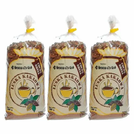 3 x Łuska Kakaowa 500 g Łuski Kakao - Bracia Cyba