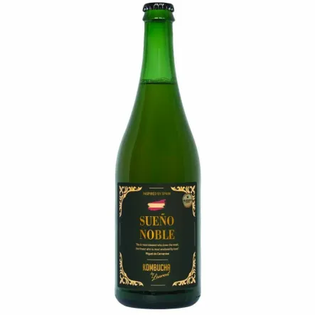 Kombucha o Smaku Kwiatu Pomarańczy Miquel De Cervantes Bio 750 ml - Kombucha by Laurent