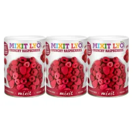 3 x Malina - Chrupiące Owoce (Owoce Liofilizowane) 70 g - Mixit