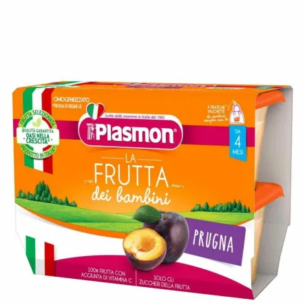Deserek Śliwka 400 g (4x 100 g) - PLASMON