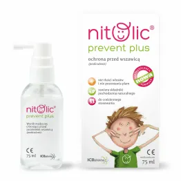 Pipi Nitolic Prevent Plus - Spray Ochrona Przed Wszawicą 75 ml - ICB Pharma