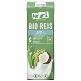 Napój Ryżowo - Kokosowy Bezglutenowy Bio 1 l UHT - Natumi