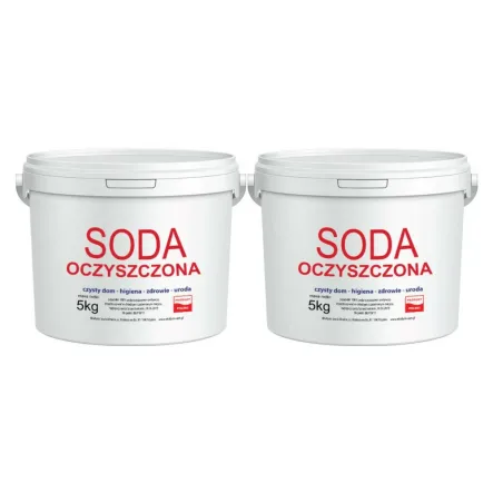 2 x Soda Oczyszczona Wiadro 5 kg - Vitafarm