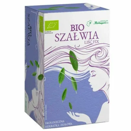 Herbatka Ziołowa SZAŁWIA BIO FIX 31,2 g (24x 1,3 g) -  Herbapol Wrocław