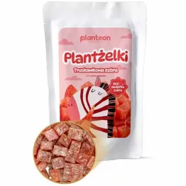 Żelki Truskawkowa Zebra Bez Dodatku Cukru 100 g - Planteon