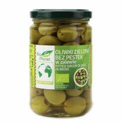 Oliwki Zielone Bez Pestek Bio 280 g (150 g) - Bio Planet