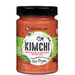 Kimchi Hot Vegan 300 g - Runoland - Przecena Krótka Data Minimalnej Trwałości