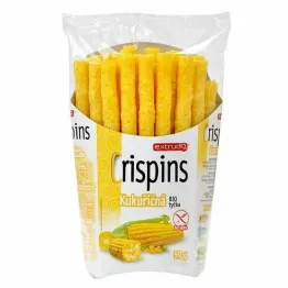 Paluszki Kukurydziane Bezglutenowe BIO 50 g - CRISPINS