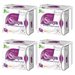 4 x Ultracienkie Podpaski Dzienne 10 sztuk - Shuya Health