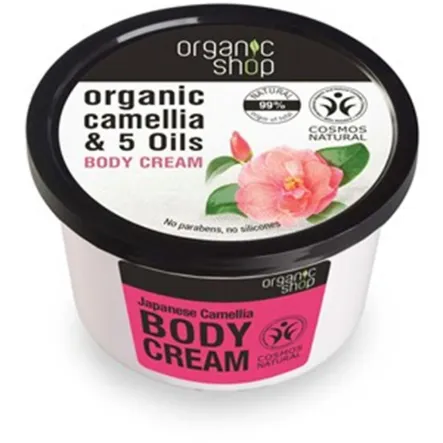 Krem Do Ciała Japońska Kamelia 250 ml - Organic Shop