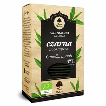 Herbata Czarna Eko 25 x 1,5 g - Dary Natury