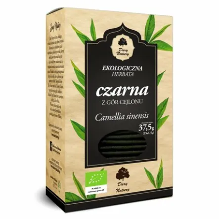 Herbata Czarna Eko 25 x 1,5 g - Dary Natury 