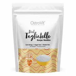 KETO Makaron Konjac Tagliatelle Noodles 400 g (250 g) - OstroVit