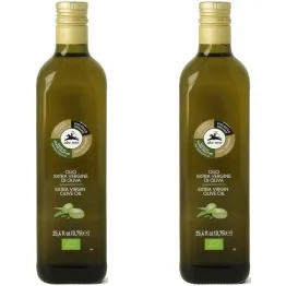 2 x Oliwa Z Oliwek Extra Virgin Bio 750 ml - Alce Nero