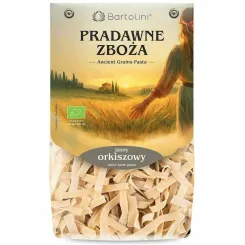 Makaron Jasny Orkiszowy Tagliatelle Wstążka EKO 250 g - Bartolini Pradawne Zboża