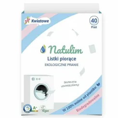 Eko Listki do Prania Kwiatowe 40 Prań - Natulim