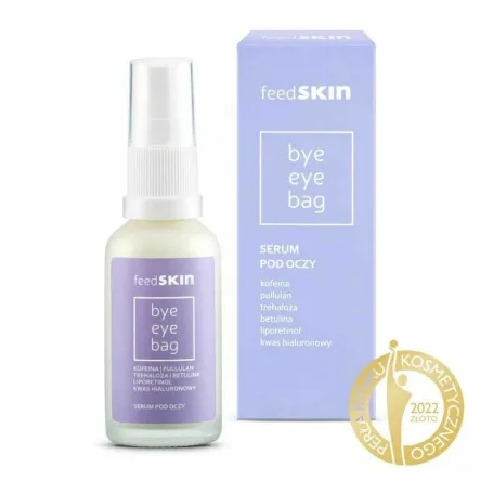 FeedSkin Serum pod Oczy Bye Eye Bag 30 ml - Sylveco - Przecena Krótka Data Minimalnej Trwałości
