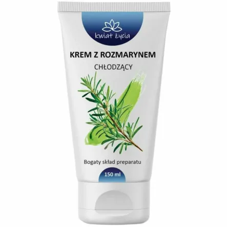 Krem z Rozmarynem Chłodzący 150 ml - Kwiat Życia