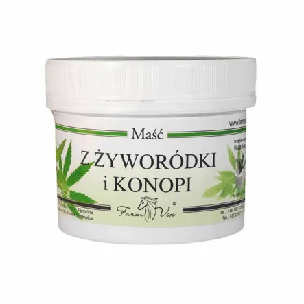 Maść z Żyworódki i Konopi 150 ml - Farm-Vix