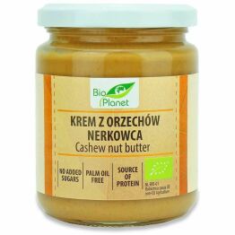 Krem z Prażonych Orzechów Nerkowca Bio 250 g - Bio Planet