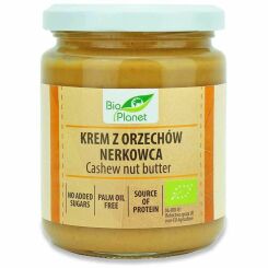 Krem z Prażonych Orzechów Nerkowca Bio 250 g - Bio Planet