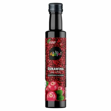 Żurawina Sok Bezpośrednio Wyciskany NFC 250 ml - A to Dobre!