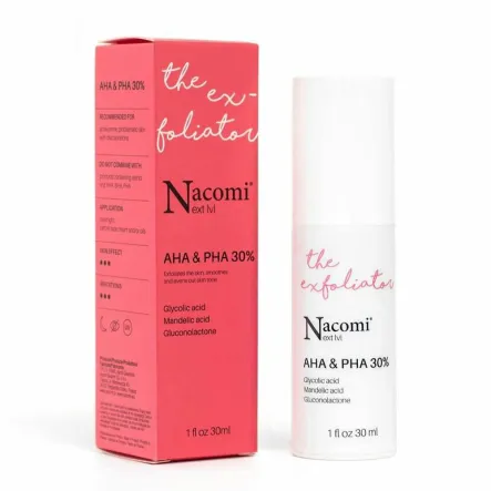 Peeling Kwasowy AHA i PHA 30% 30 ml - Nacomi