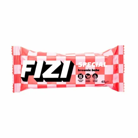Baton w Polewie Czekoladowej Bezglutenowy Brownie Babe 45 g - FIZI