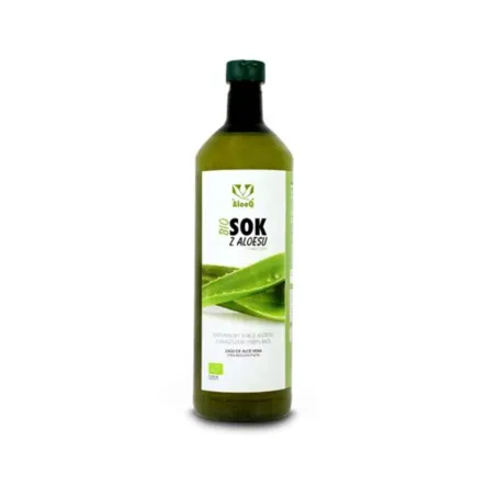 Sok z Aloesu z Miąższem Bio 1 l AloeQ Vivio 