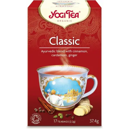 Herbatka Klasyczna Bio (17 X 2,2 G) - Yogi Tea