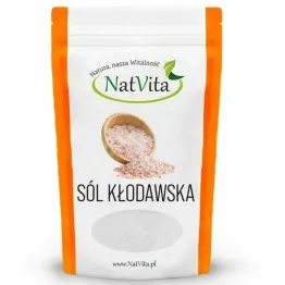 Sól Kłodawska Kamienna Różowa Miałka 4 kg - Natvita