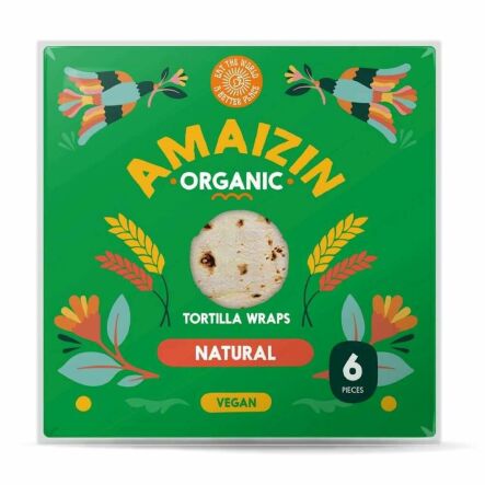 Tortilla Wraps Bio 240 g - Amaizin